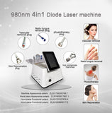 980nm vertical screen 4-in-1 professional nail fungus removal device, multi-functional beauty instrument