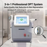 OPT 3-in-1 Device | Hair Removal, Skin Rejuv & Tightening